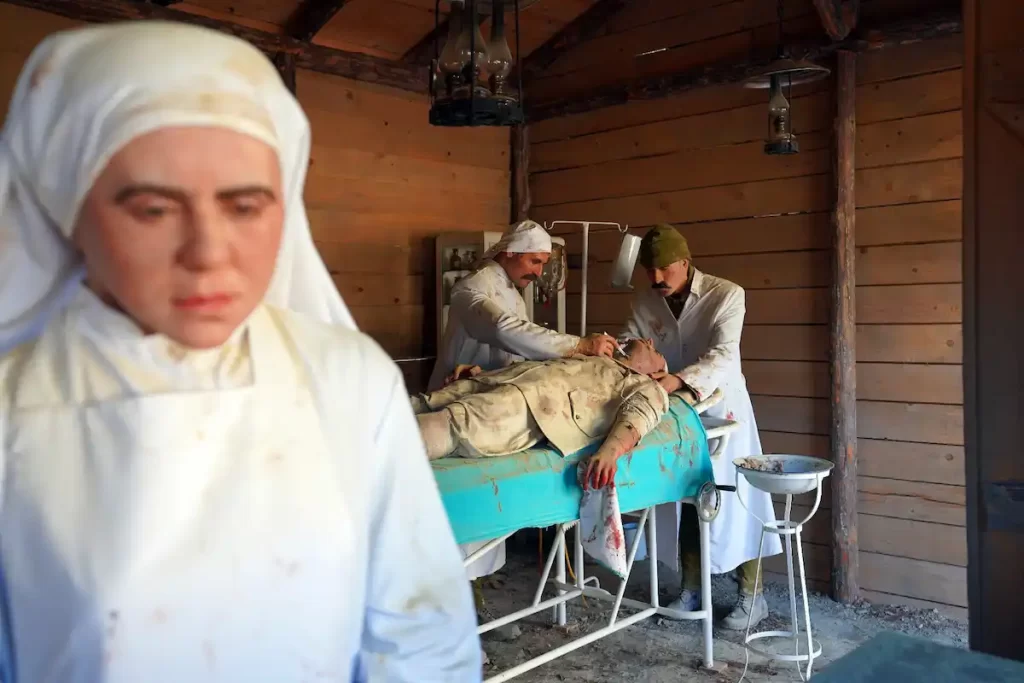 Hilal-i Ahmet Hastane şehitliği müzesi - 1 Çanakkale Şehitlik Turu